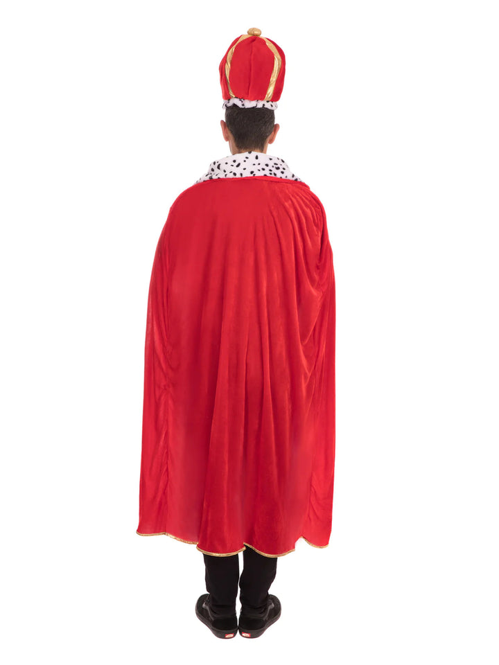 Size Chart Red Kings Robe with Hat