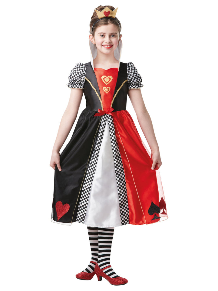 Red Queen Costume Child Alice In Wonderland_3
