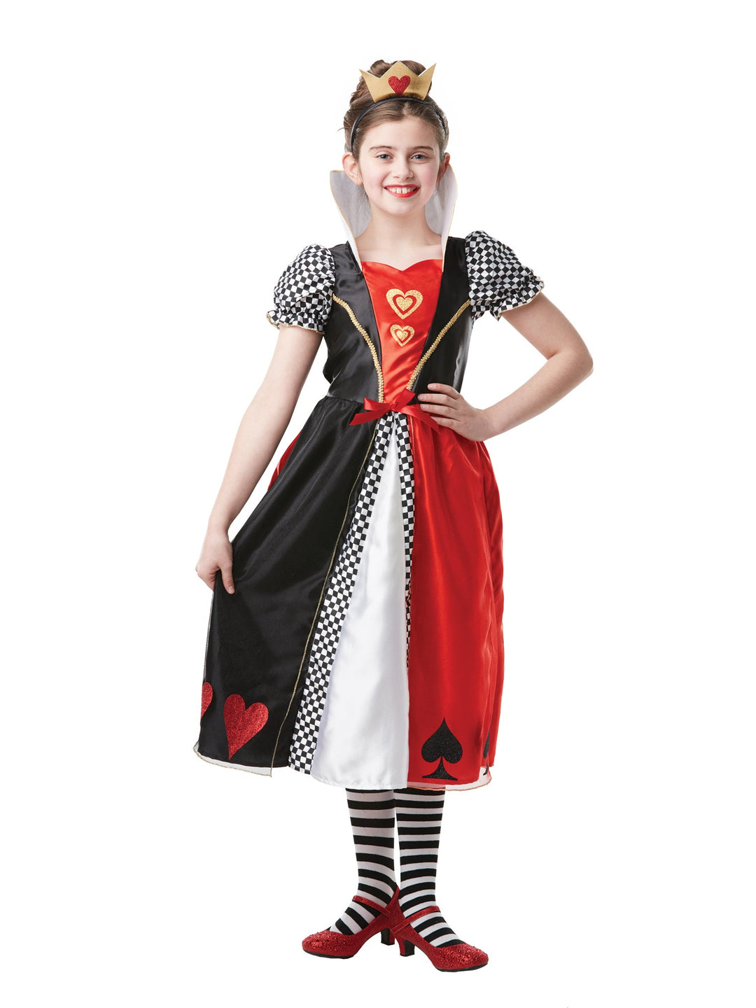 Red Queen Costume Child Alice In Wonderland_4
