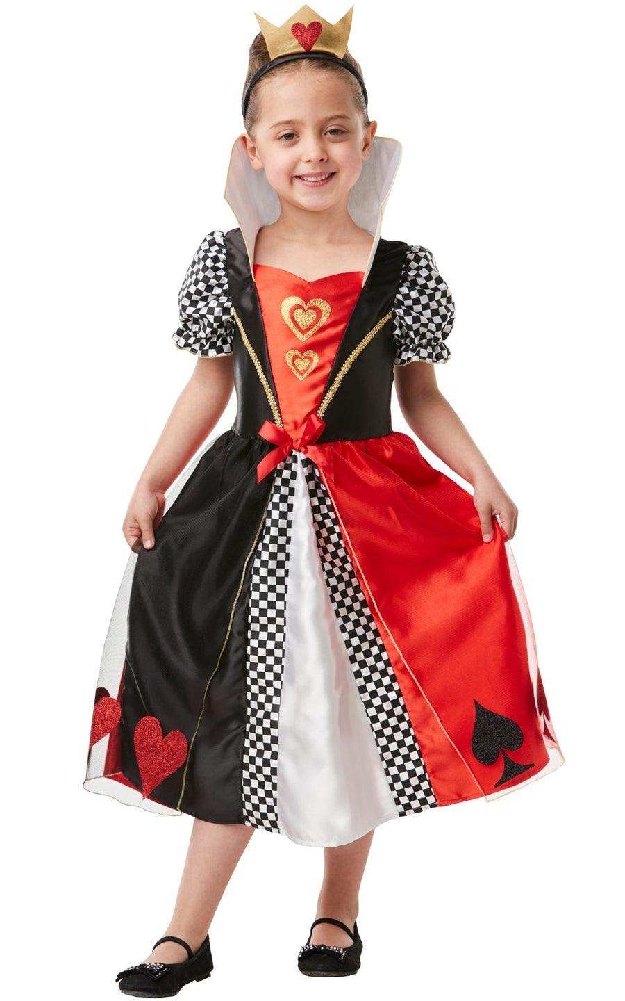 Red Queen Costume Child Alice In Wonderland_1