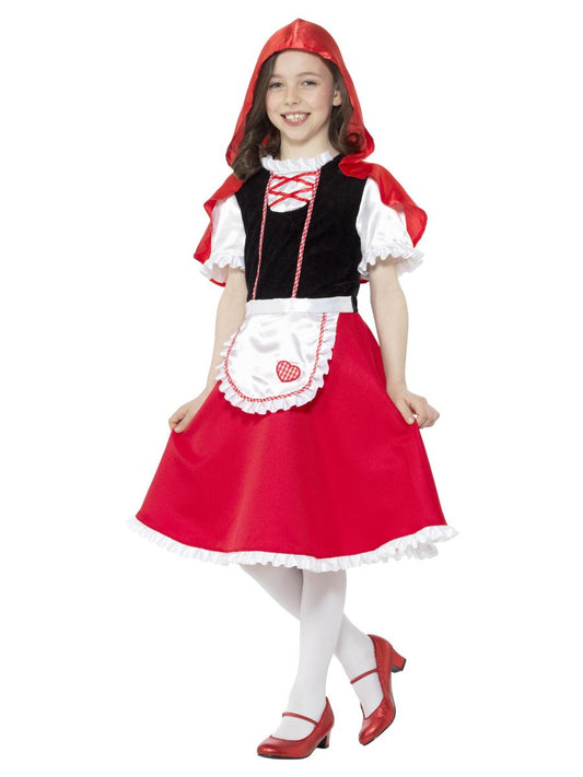 Red Riding Hood Girl Costume Red Child 2