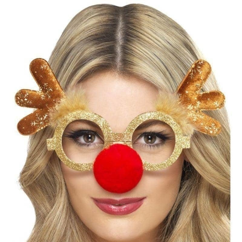 Reindeer Comedy Specs Adult Gold_1