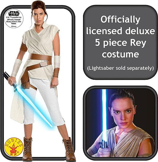 Rey Jedi Costume Star Wars Adult Jedi Robes Rise of Skywalker 2