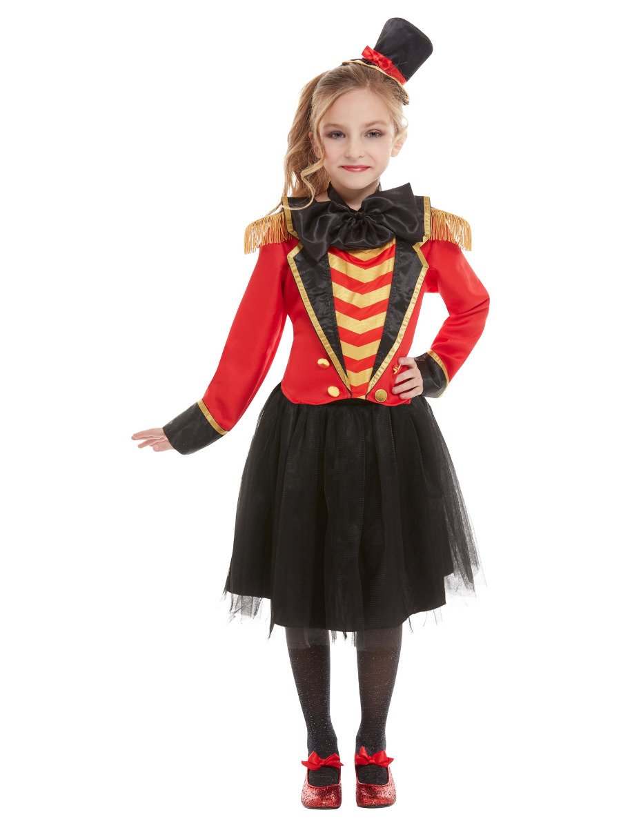 Ringmaster Costume Child Circus Red Deluxe_2