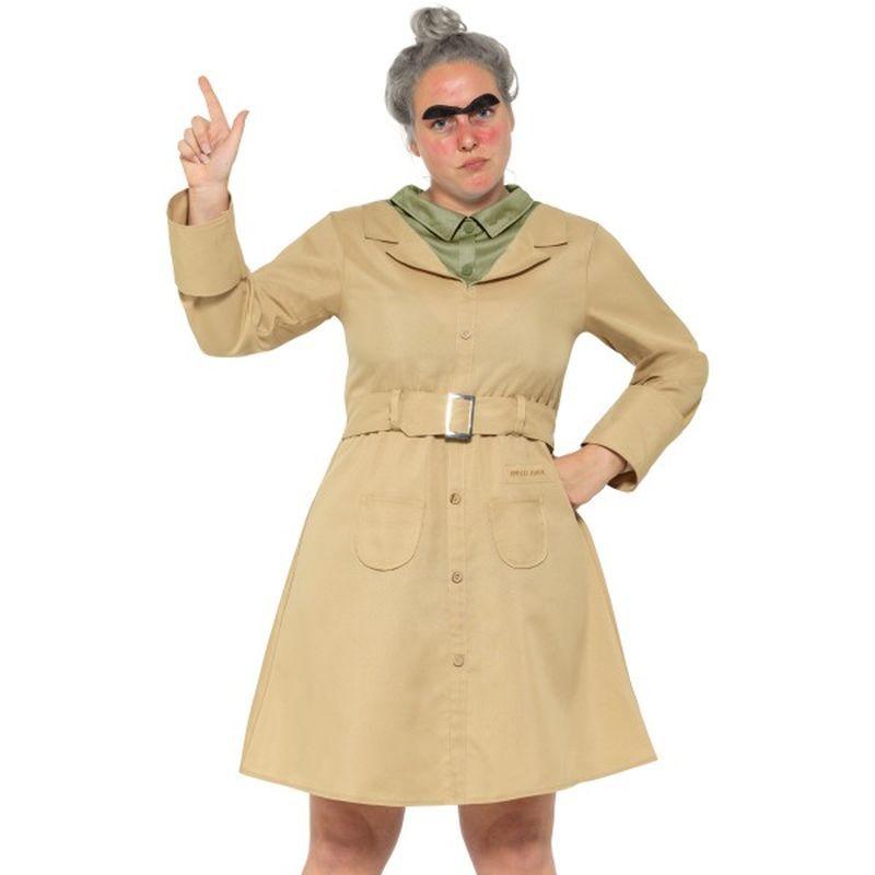 Roald Dahl Deluxe Miss Trunchbull Costume Adult Beige_1