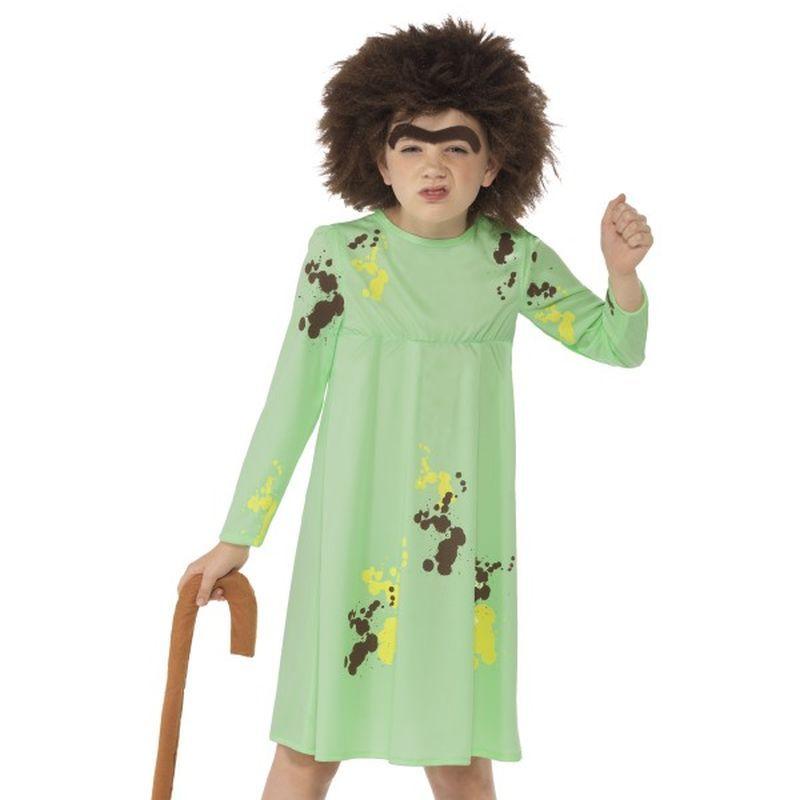Roald Dahl Mrs Twit Costume Kids Green_1