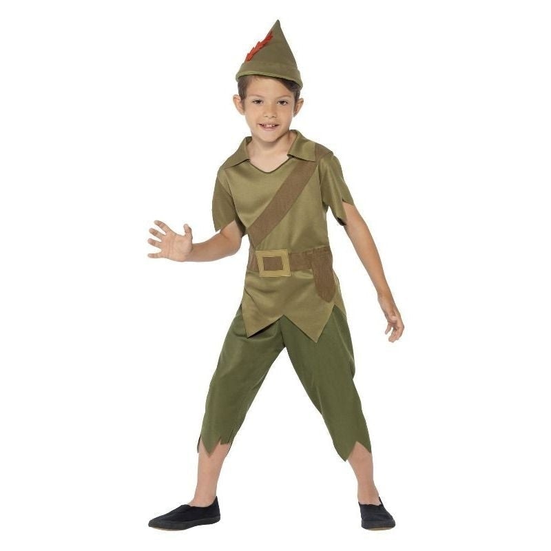 Robin Hood Costume Kids Green_4