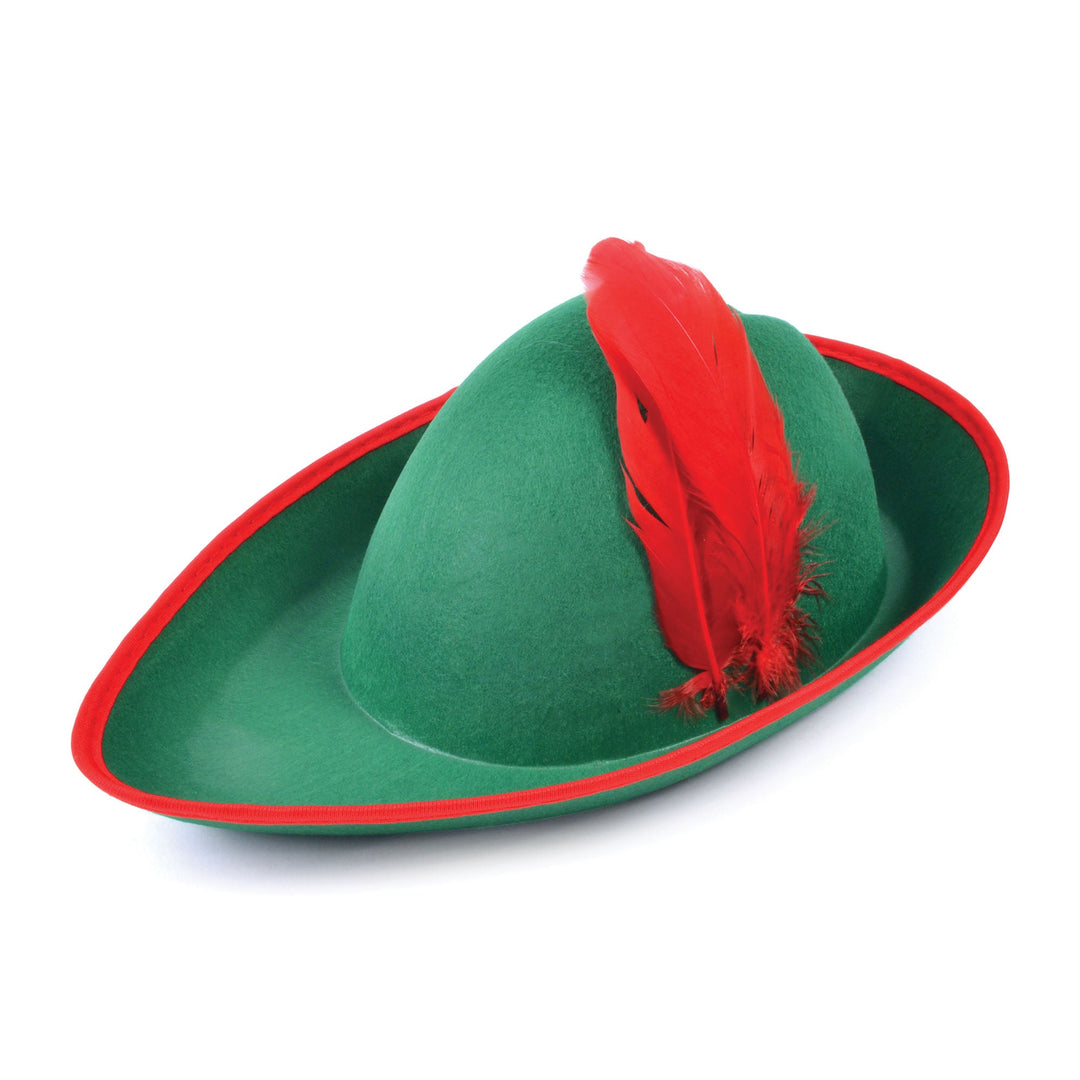 Robin Hood Felt Hat Adult Peaked Cap_1
