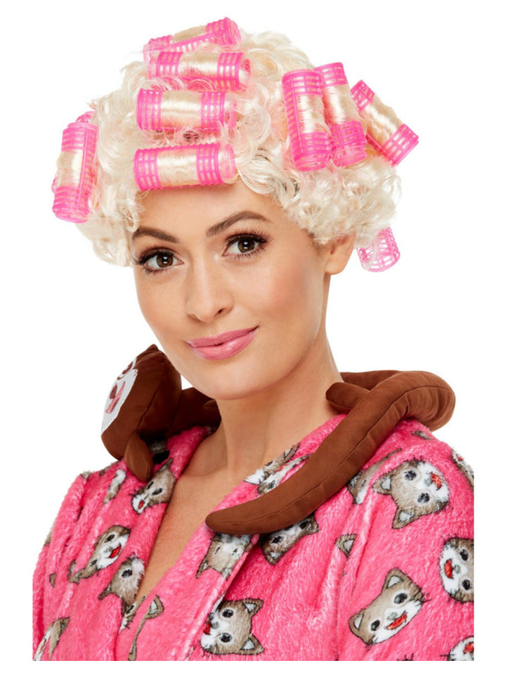 Size Chart Roller Granny Wig Adult Blonde Curlers