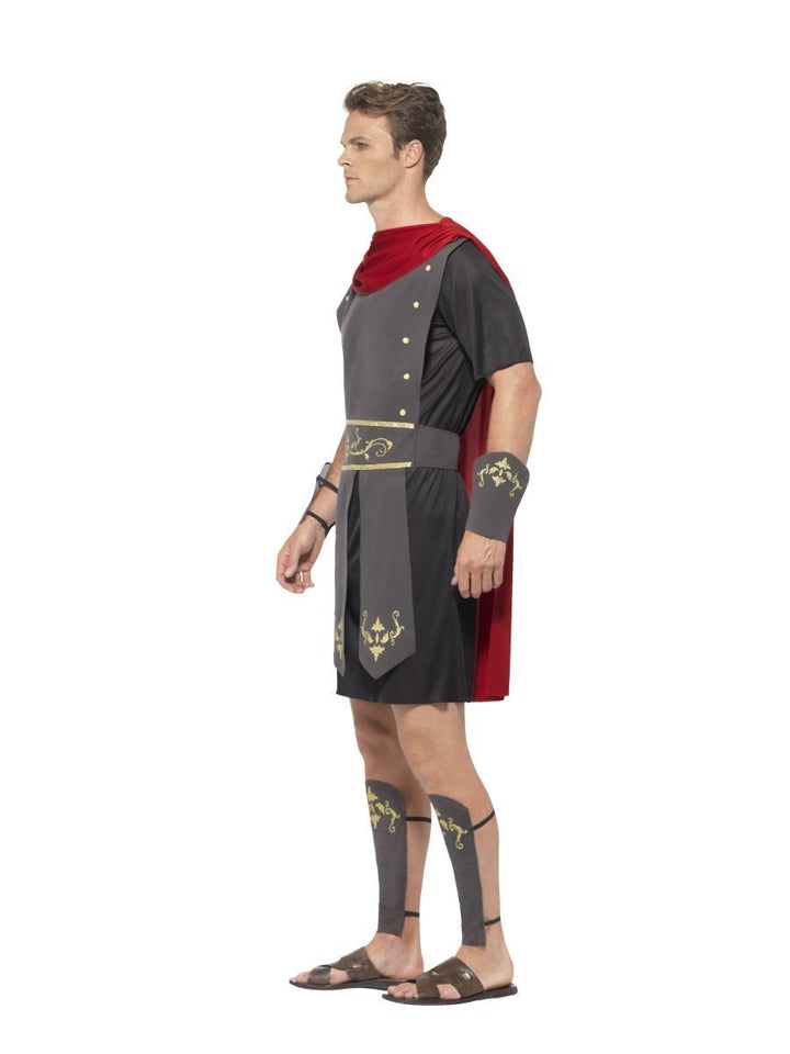 Roman Gladiator Costume Adult Black_2