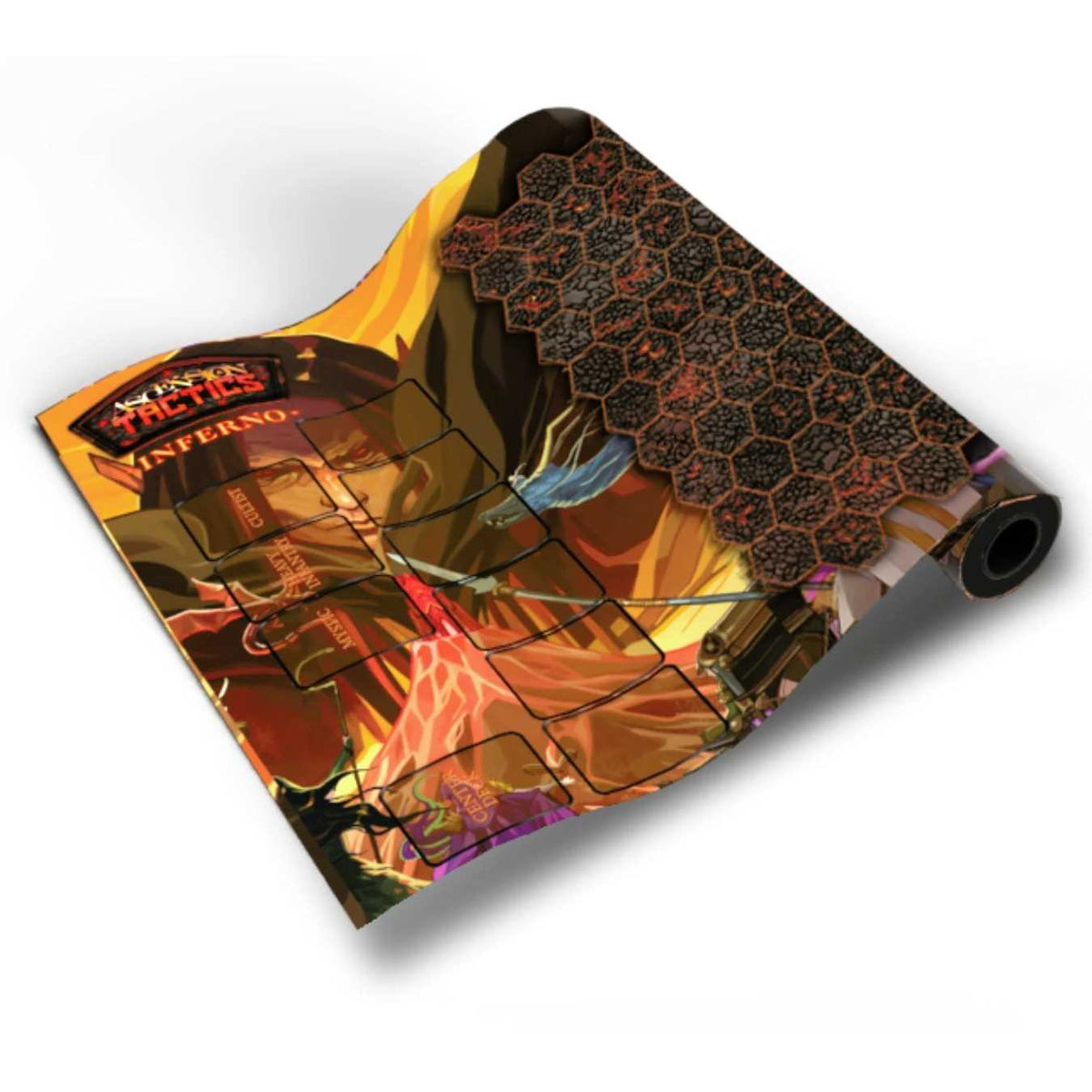 Ascension Tactics Inferno Play Mat 1