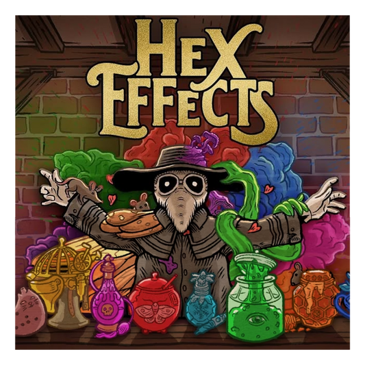 Letterpress Print Hex Effects