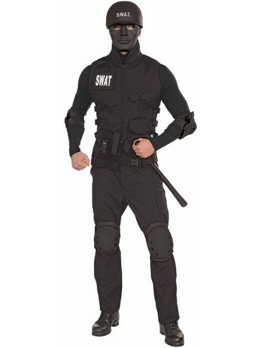 SWAT Mask Police Officer Black Tactical 2