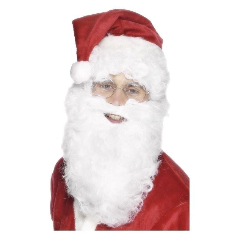 Size Chart Santa Beard White 28cm