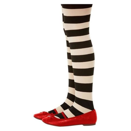 Santoro Striped Tights Black 2