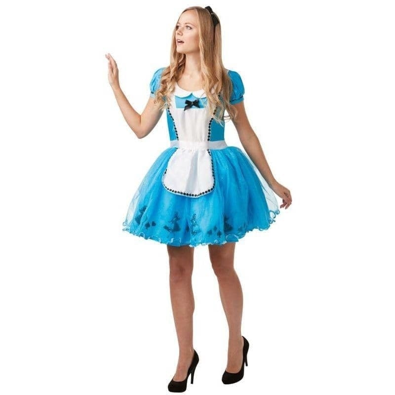 Sassy Alice In Wonderland Ladies Disney Fairytale Costume_1