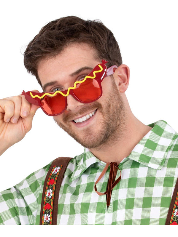 Sausage Specs Hot Dog Joke Glasses