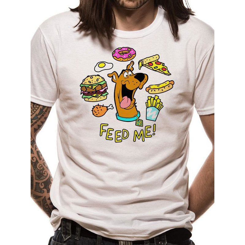 Scooby Doo Feed Me Unisex T-Shirt Adult_1
