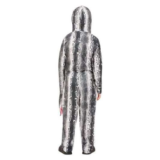 Serpent Costume 3D Coils Childs Grey 2