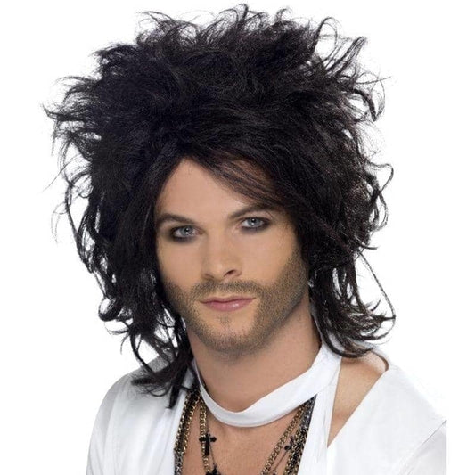 Sex God Wig Black Adult Costume Accessory 2