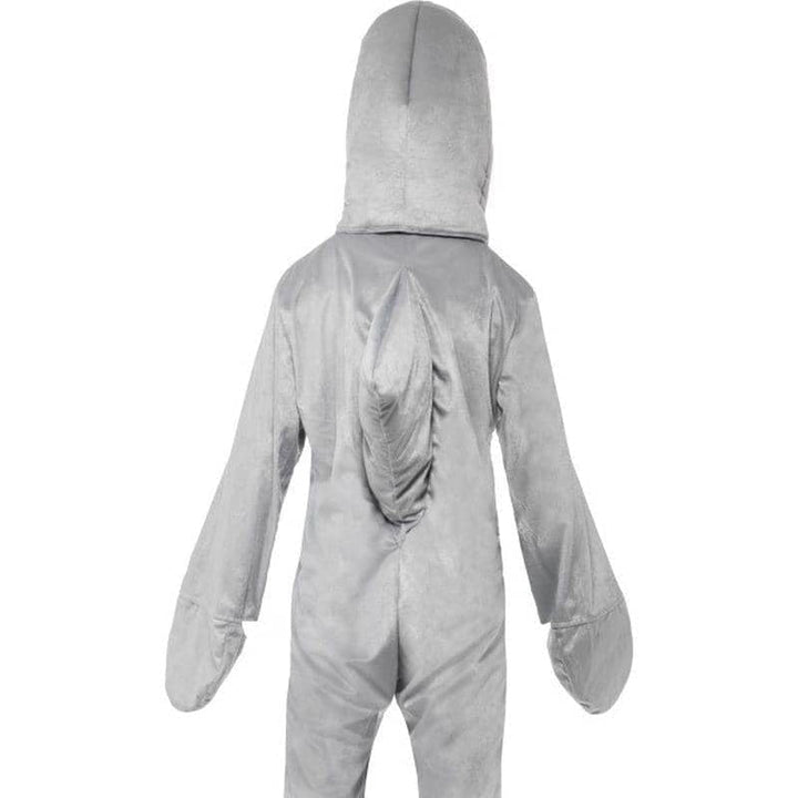 Shark Costume Adult Grey Bodysuit Hood_3