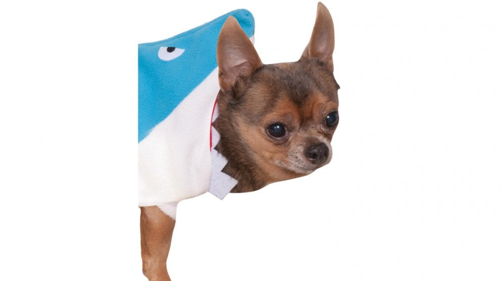 Shark Dog Costume Pet Dog Cat Blue_2
