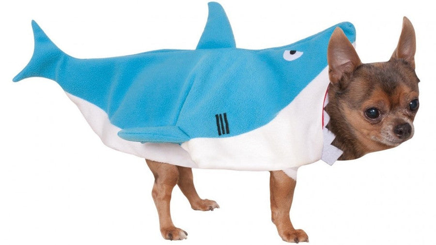 Shark Dog Costume Pet Dog Cat Blue_1