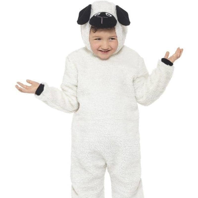 Sheep Costume Kids White Black_1