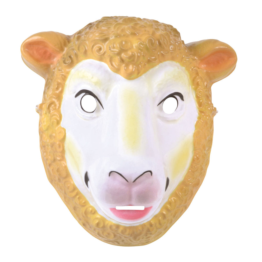 Sheep Mask Plastic Kids PM162_1