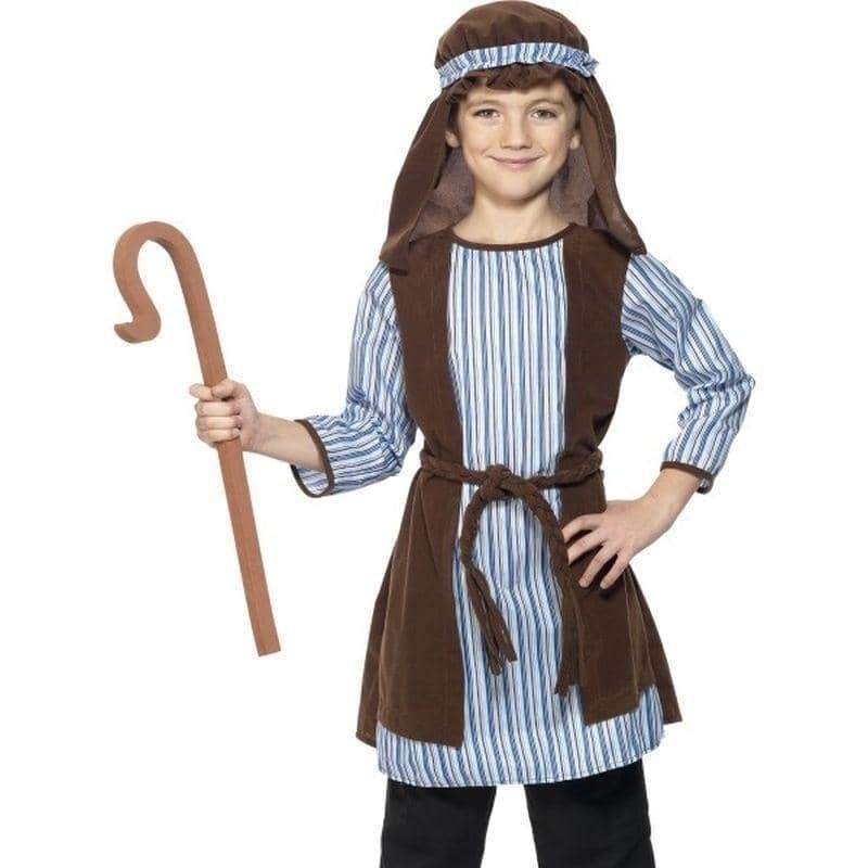 Shepherd Costume Kids Brown Blue Shepherd Costume Kids Brown Blue