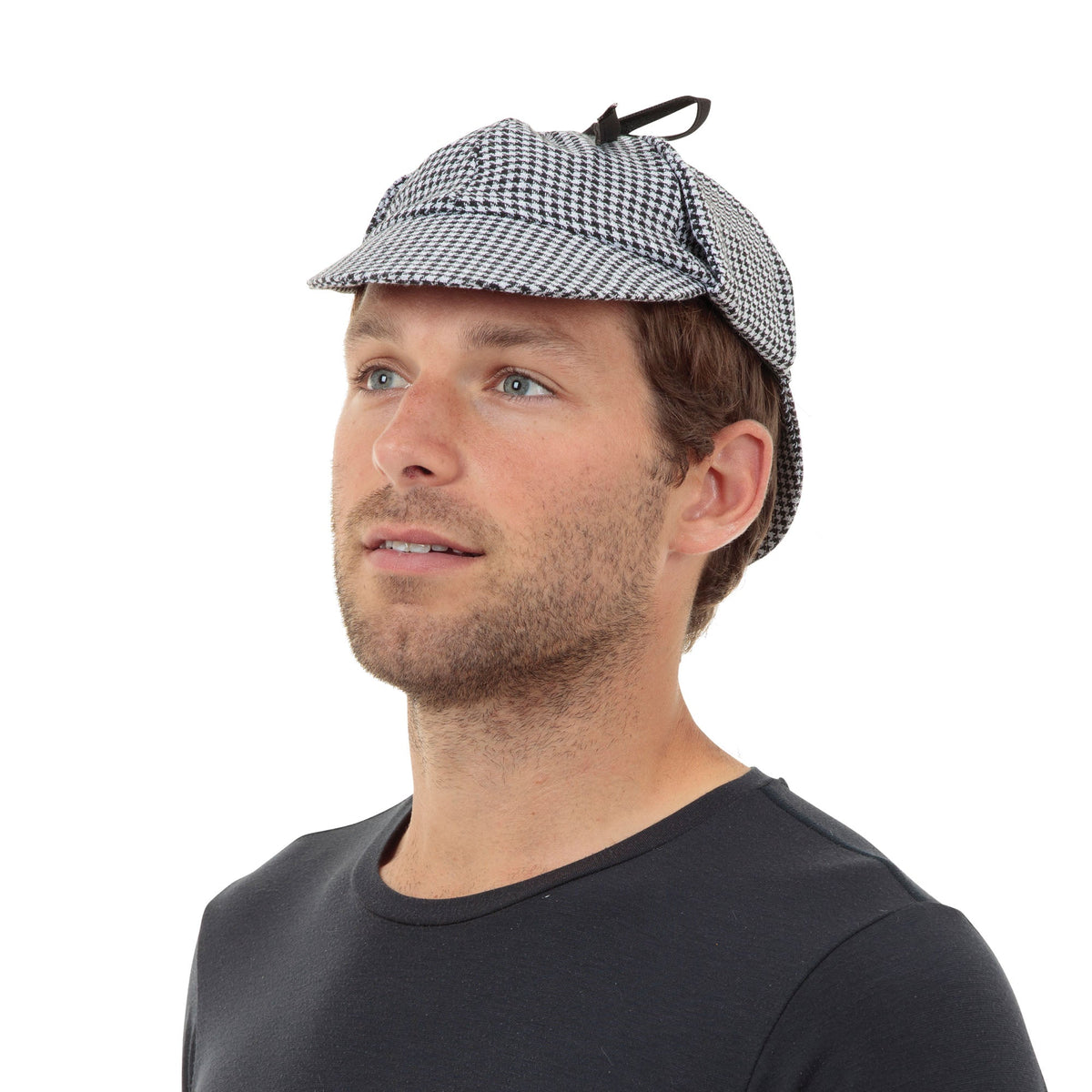 Sherlock Detective Hat Historical Style Victorian Deerstalker Cap 1