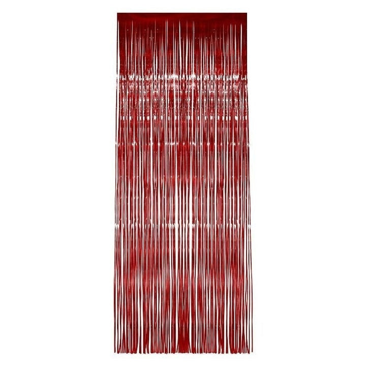 Size Chart Shimmer Curtain Adult Red