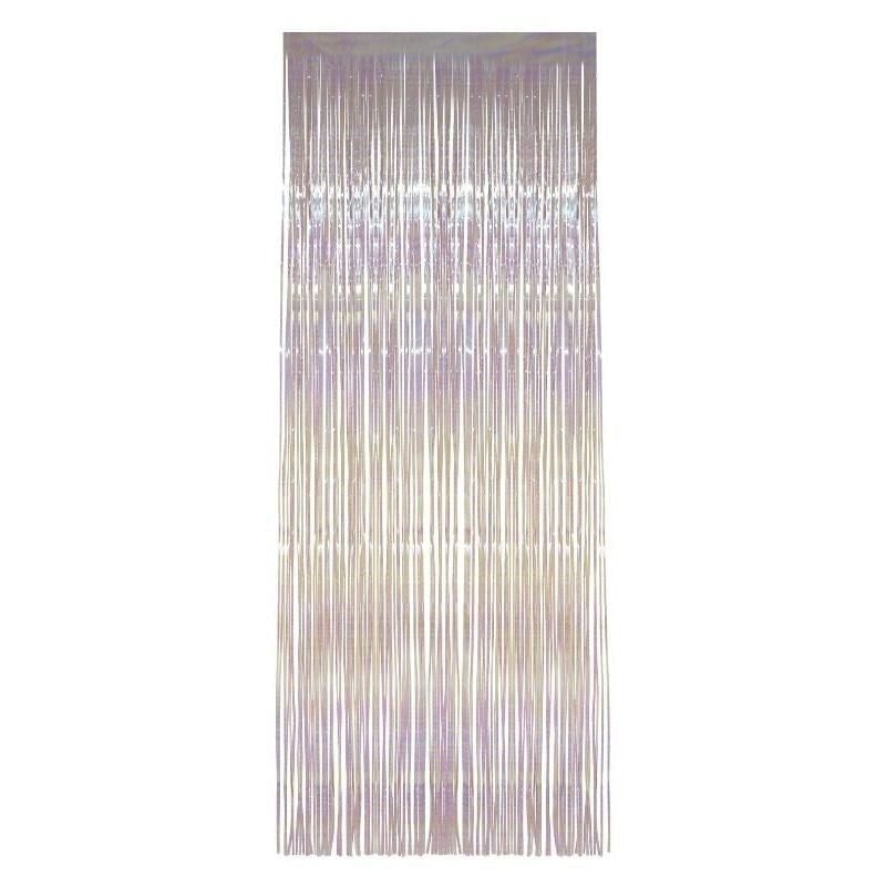 Size Chart Shimmer Curtain Adult White