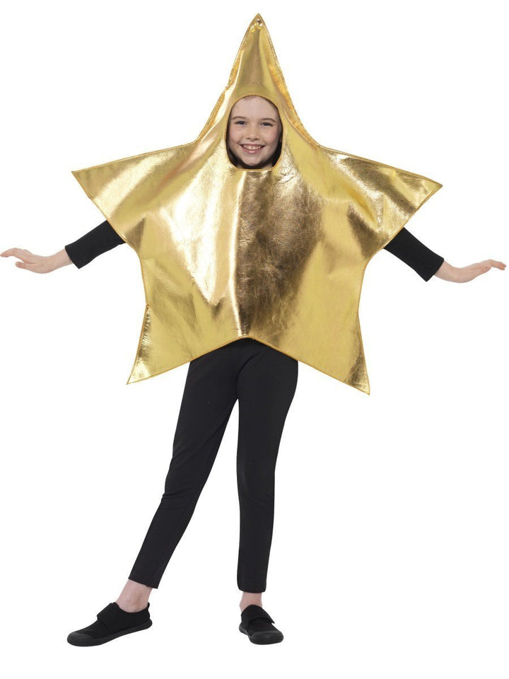 Size Chart Shining Star Costume Kids Gold Nativity Tabard