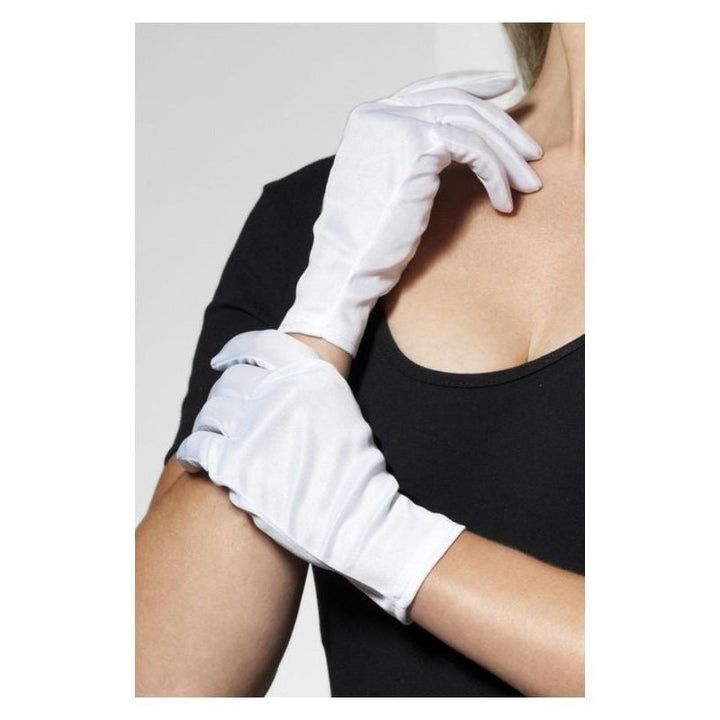 Size Chart Short Gloves Adult White