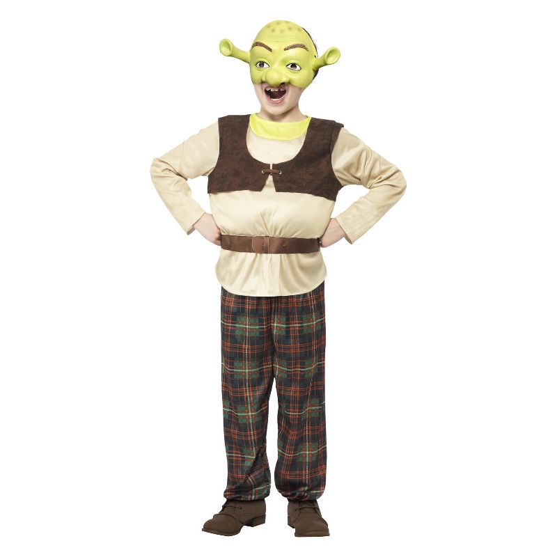 Shrek Kids Costume Green Child_1