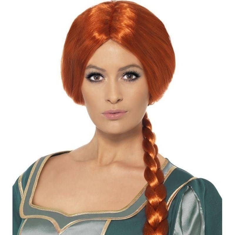 Shrek Princess Fiona Wig Adult Brown_1