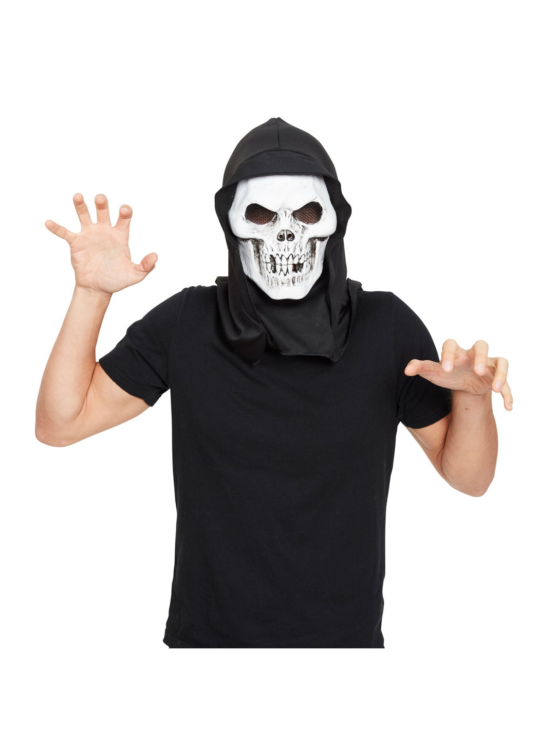 Size Chart Skull Hooded Terror Mask Skeletor