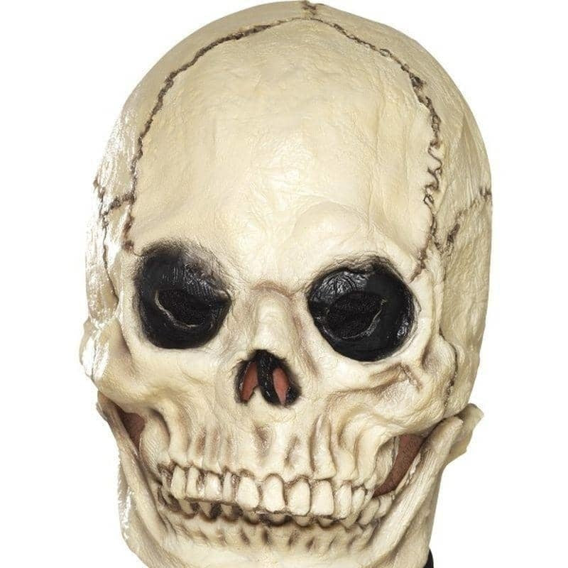 Skull Mask Foam Latex Adult White_1
