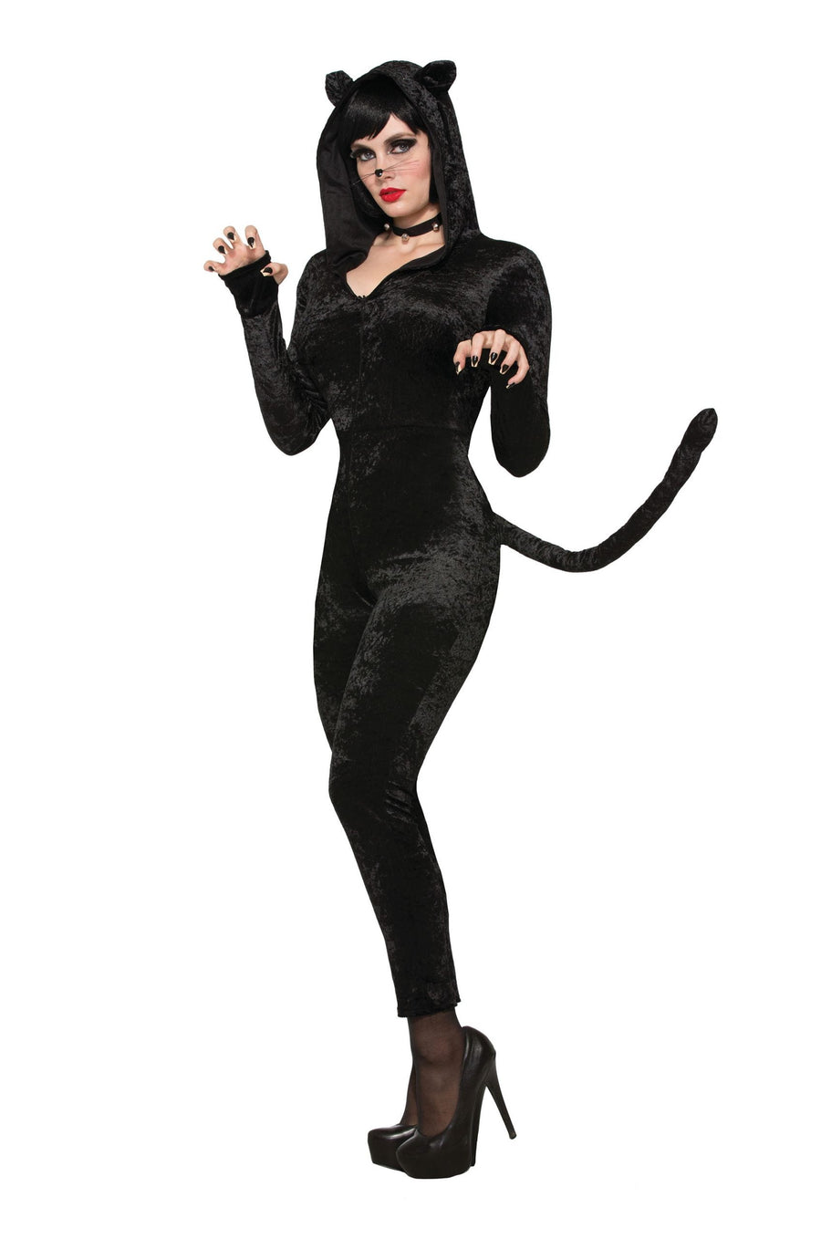 Sly Kitty Cat Black Adult Costume Female_1