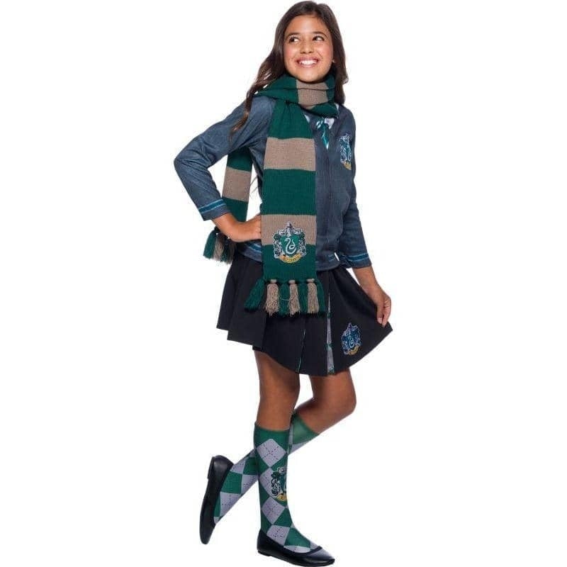 Slytherin Harry Potter Scarf Deluxe 3