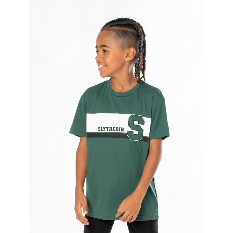 Slytherin Kids Track & Field T-Shirt Harry Potter_1