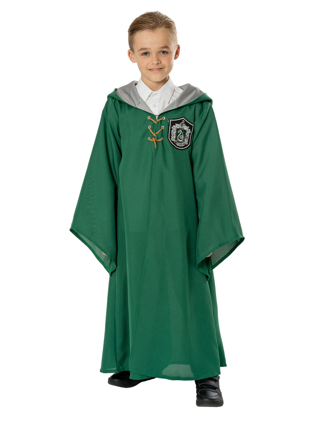 Slytherin Quidditch Robe for Kids Harry Potter Costume_3