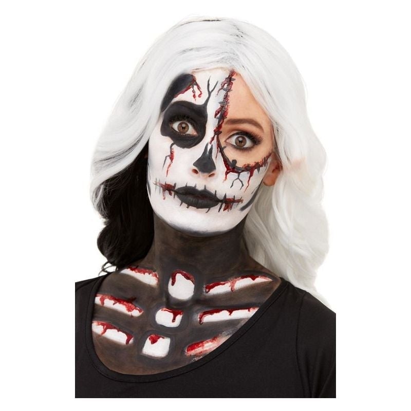 Smiffys Makeup FX Skeleton Kit Aqua Black & Wh_1