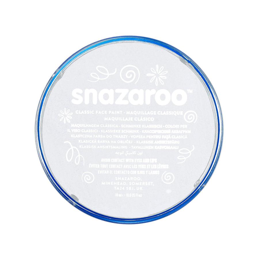 Snazaroo White 18ml Tubs Make Up 5 Pack_1