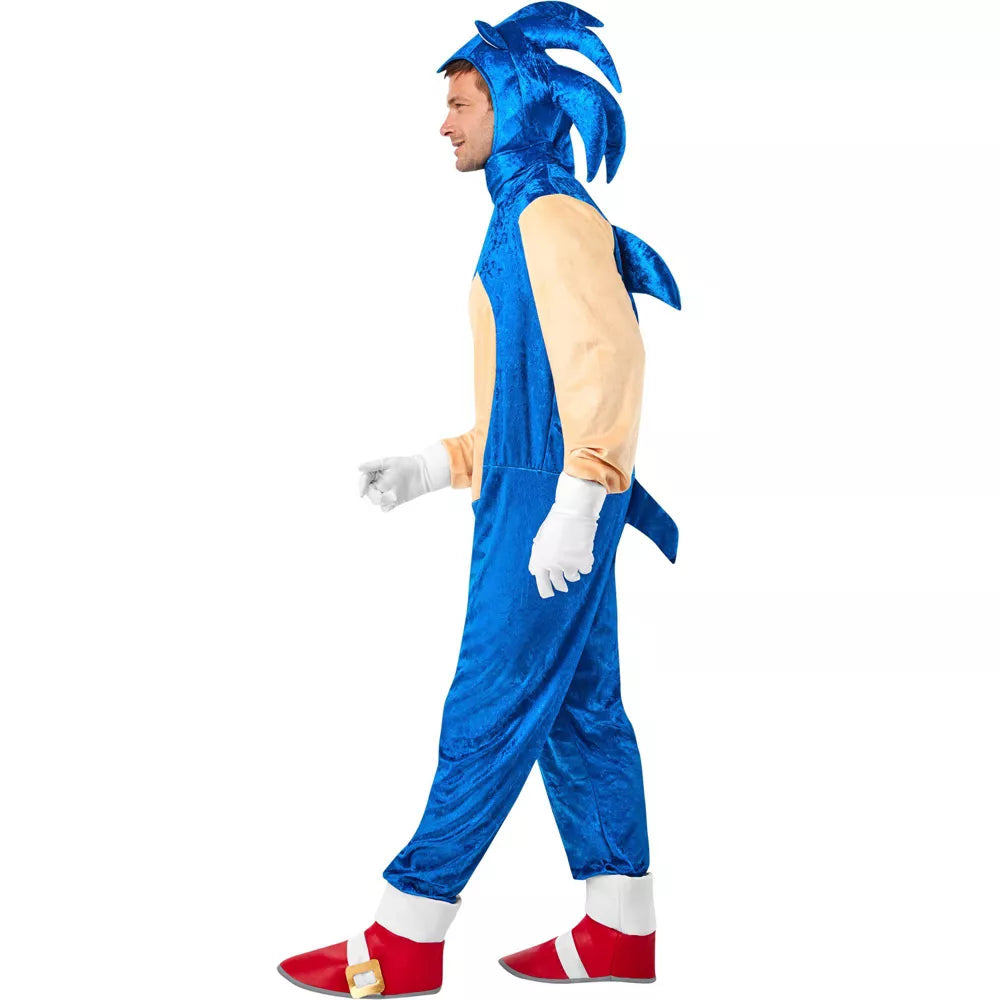 Size Chart Sonic The Hedgehog Adult Deluxe Costume