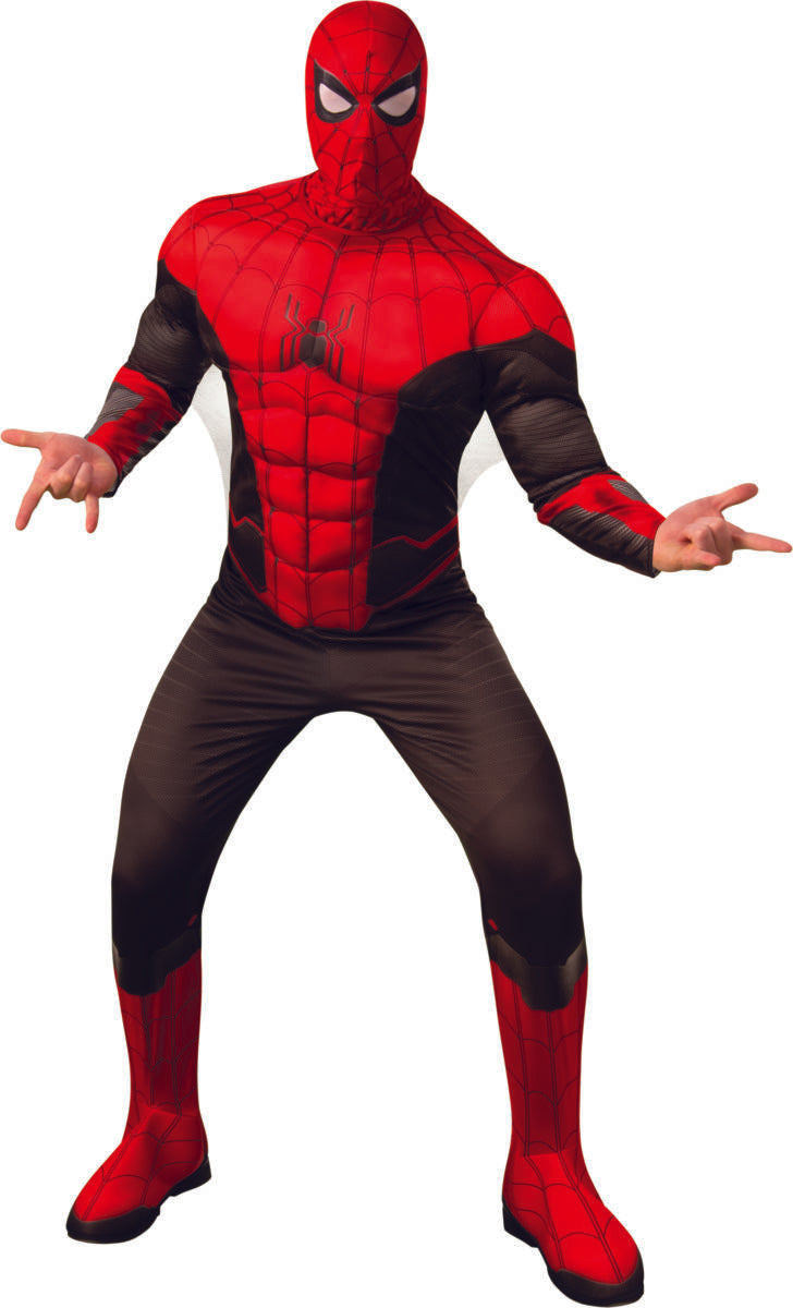 Spider Man Costume No Way Home Black Red Adult