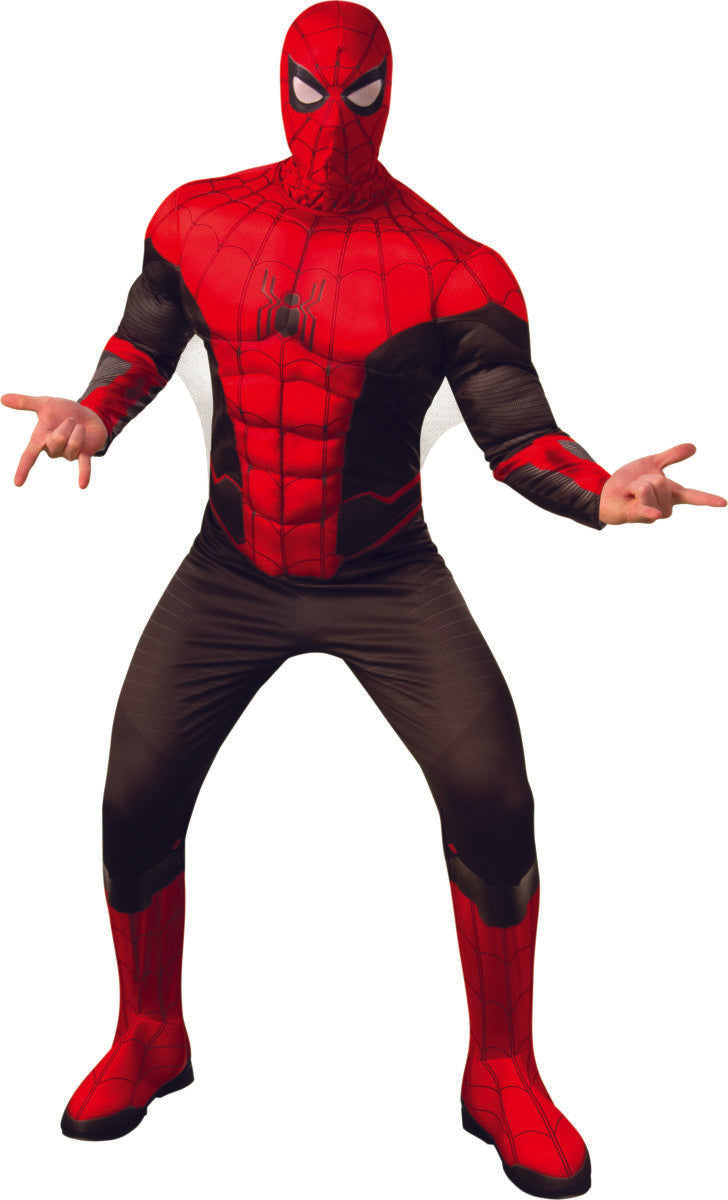Spider Man Costume No Way Home Black Red Adult_1