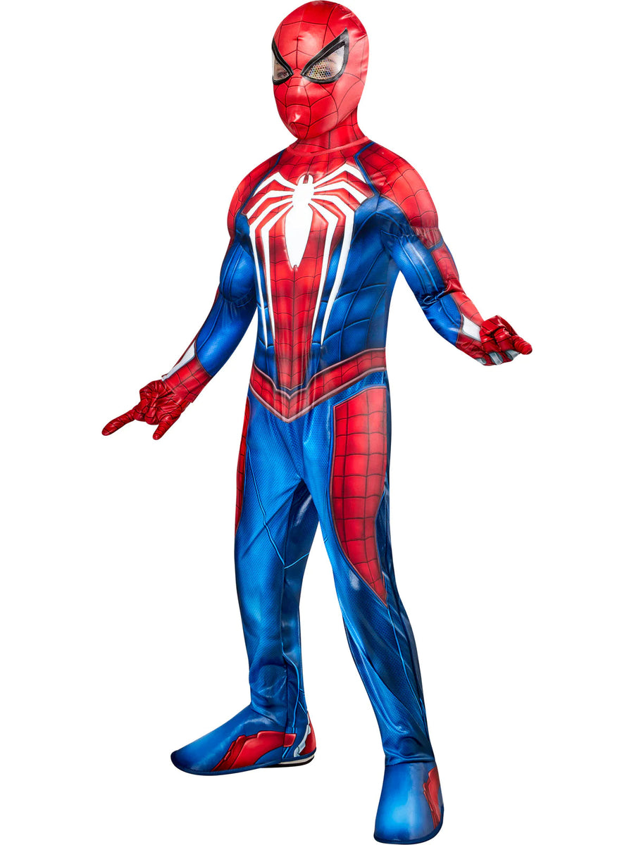 Spider-Man Kids Costume Playstation Advanced Spidey Suit_1