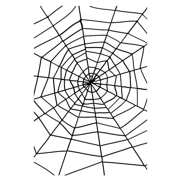 Size Chart Spider & Spiders Web Adult Black